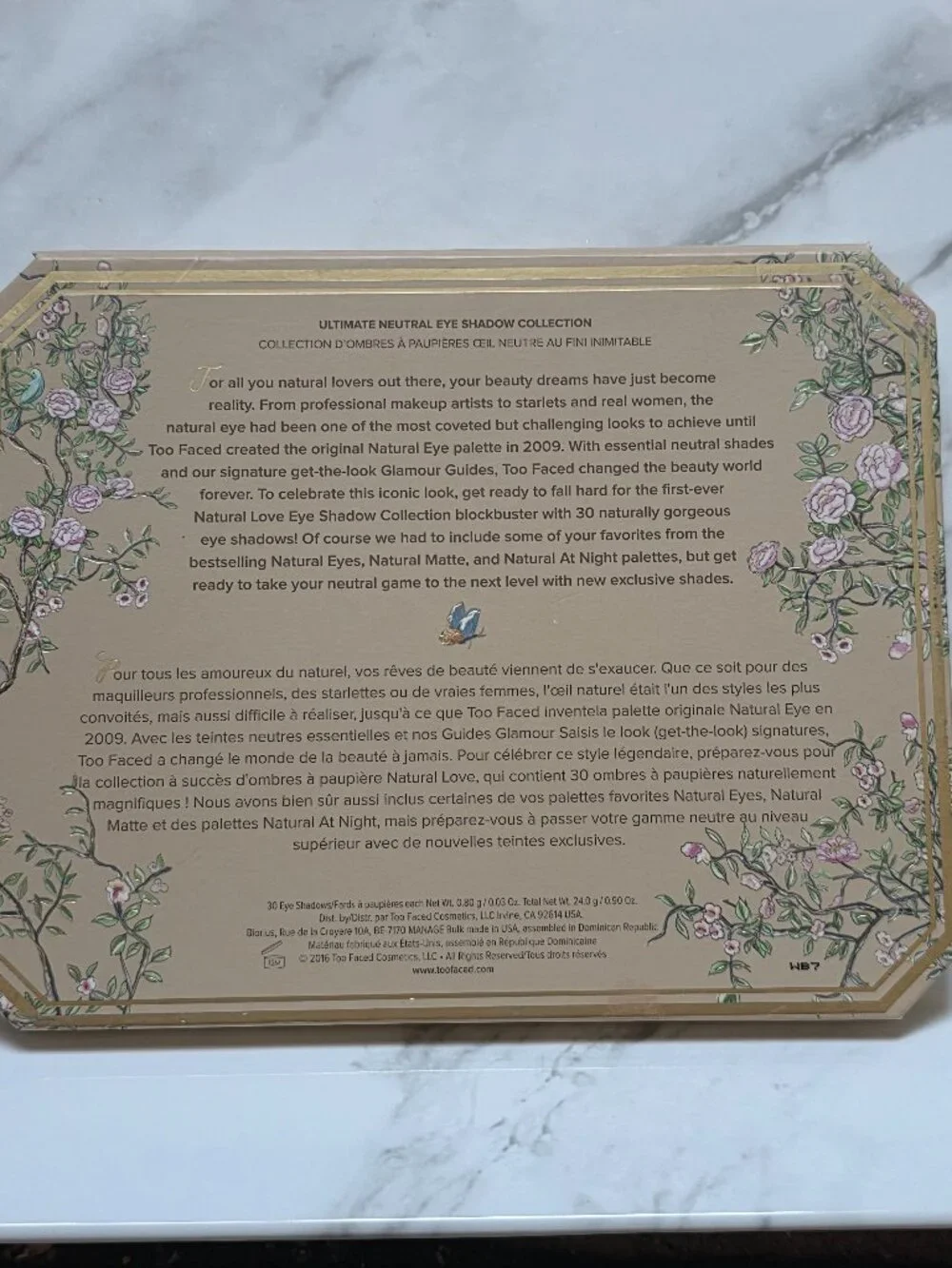 Too Faced NATURAL LOVE EyeShadow Palette